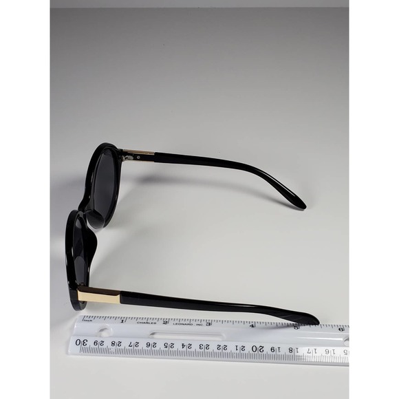 FGX by Foster Grant Full Round Frame Black & Gold Sunglasses 52033FGX001 - Picture 12 of 12